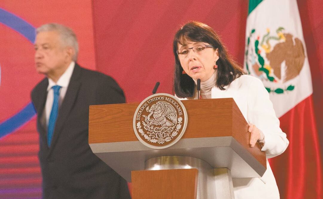 La imputación de la FGR derivó de la denuncia que presentó María Elena Álvarez-Buylla y anunció en una conferencia del presidente López Obrador. Foto: Archivo/EL UNIVERSAL. 