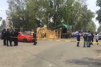 Asesinan a balazos a conductor de Mustang en calles de Coyoacán