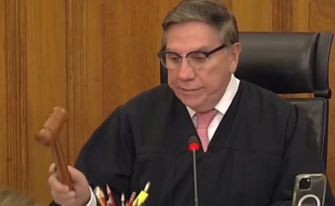 Ministro Javier Laynez Potisek
cierra la última sesión de Segunda Sala de la Suprema Corte de Justicia de la Nación. Foto: Especial