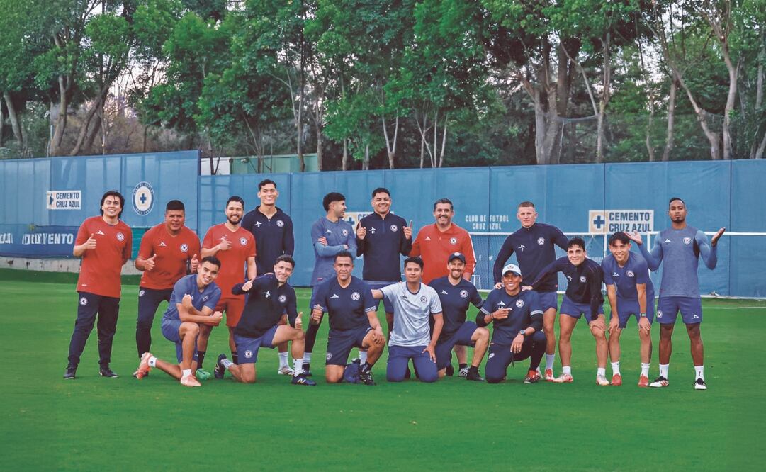 En La Noria se vive un buen ambiente y quieren reflejarlo en la cancha. Foto: de Cruz Azul