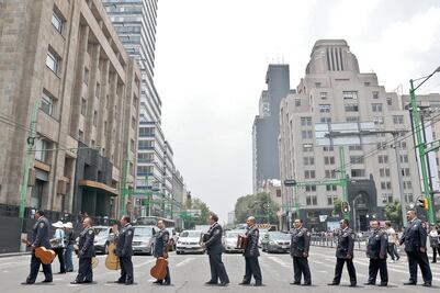 Tenientes de Anáhuac. Los policías cantores de la Ciudad