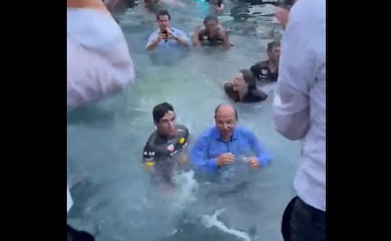 “No estás en edad de hacer el ridículo”, critican a Calderón por festejo con "Checo"