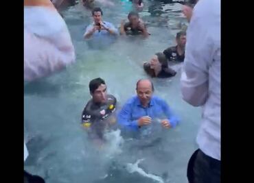 “No estás en edad de hacer el ridículo”, critican a Calderón por festejo con "Checo"