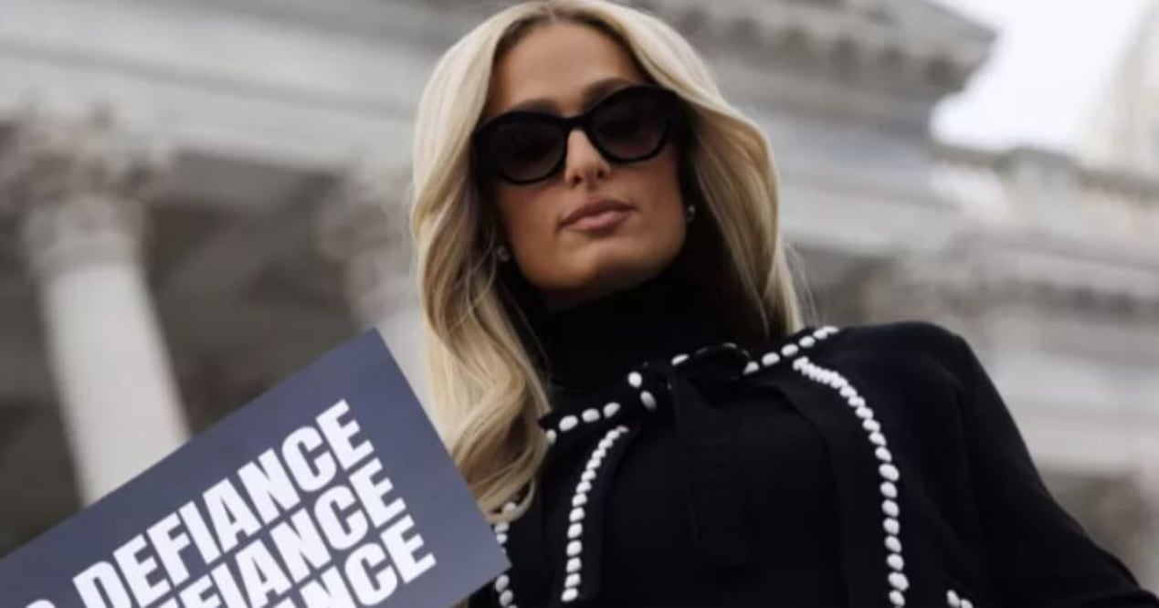 Paris Hilton alza la voz y defiende a las víctimas de violencia digital. Foto: EFE