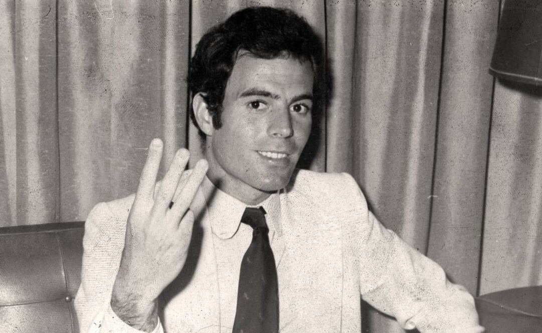 Julio Iglesias en entrevista con EL UNIVERSAL en 1971.