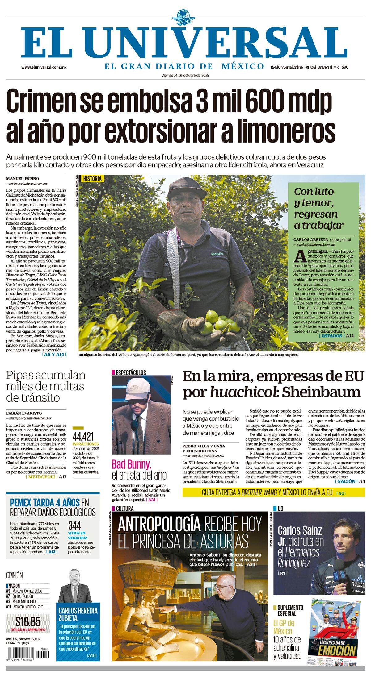 Portada impresa
