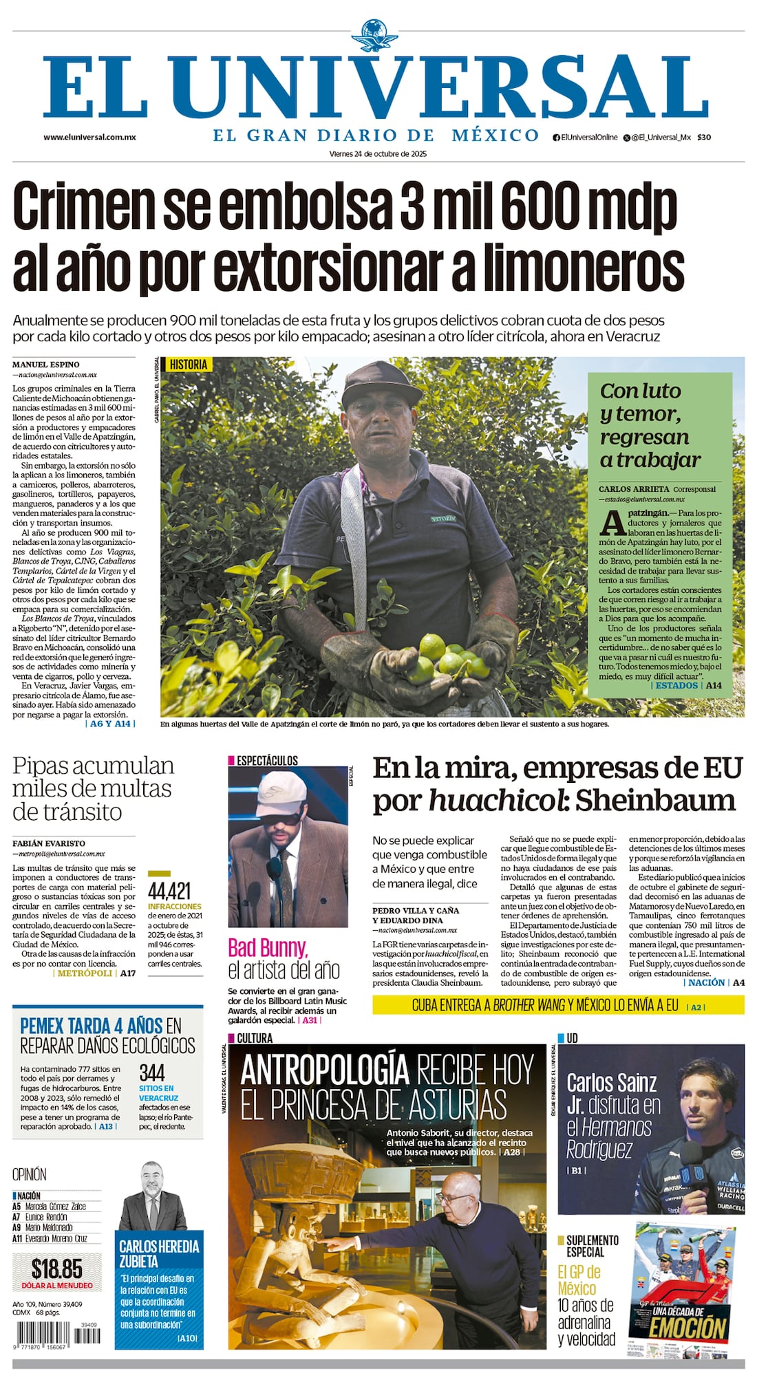 Portada impresa
