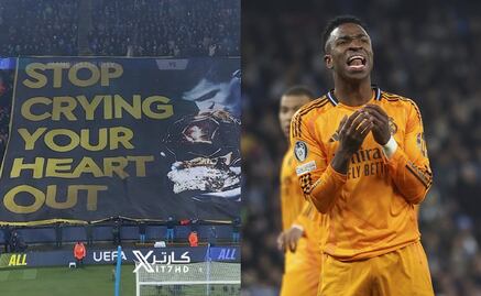 Vinicius es víctima de burlas por parte de la afición del Manchester City; “deja de llorar”