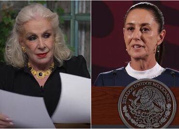 Laura Zapata sufre "tropiezo" en discurso contra Claudia Sheinbaum: "las hojas vienen mal"