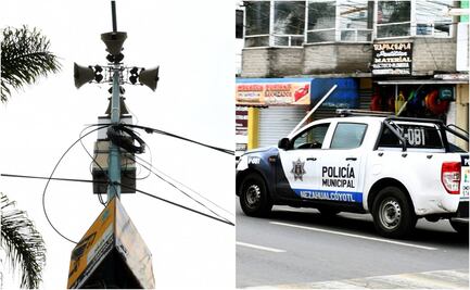 Alcalde de Neza difunde mensaje en altavoces para recordar sismos de 1985 y 2017