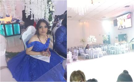 Dejan plantada a quinceañera, historia se viraliza en redes y llenan el salón de fiestas en NL