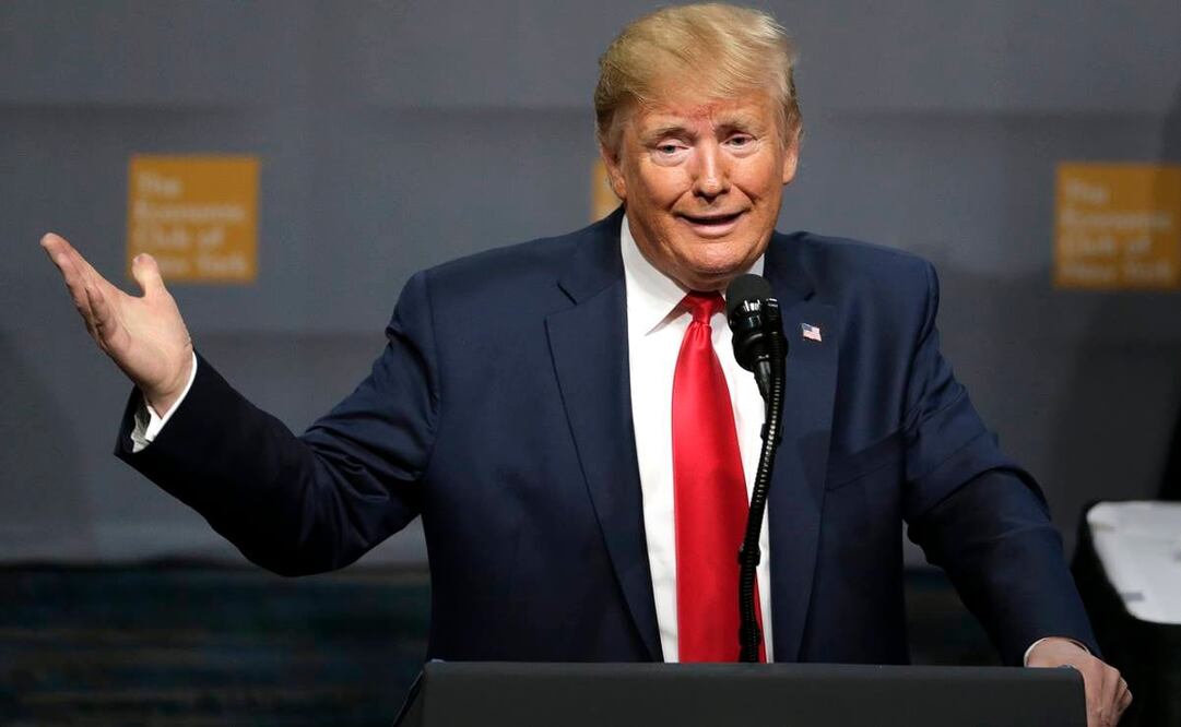 El presidente Donald Trump durante un evento en Nueva York el pasado martes. Foto: AP