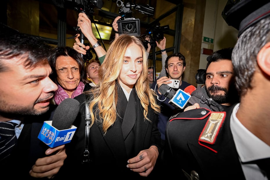 La justicia absuelve a Chiara Ferragni y cierra uno de los casos más mediáticos que ha sacudido al mundo de la moda digital. Foto: AFP