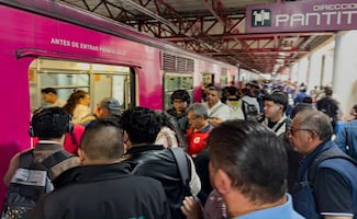 “Perdí más de media hora”; usuarios relatan caos y retrasos por paro escalonado en Línea A del Metro