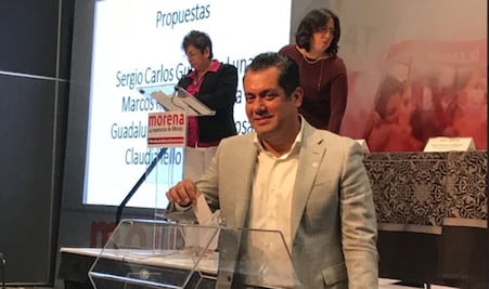 Sergio Gutiérrez será la propuesta de Morena para presidir la Cámara de Diputados