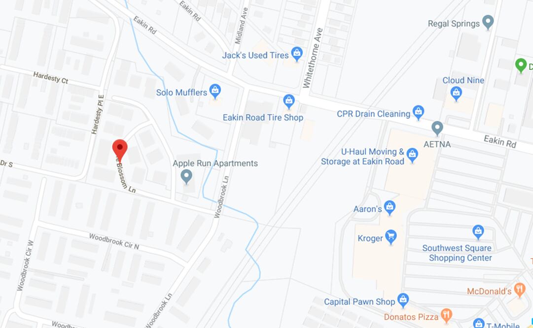 Mapa de la zona donde se reportó el tiroteo (Foto: Twitter Policía de Ohio)