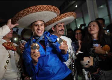 Osmar Olvera y su emotivo recibimiento en México tras su destacada participación en París 2024