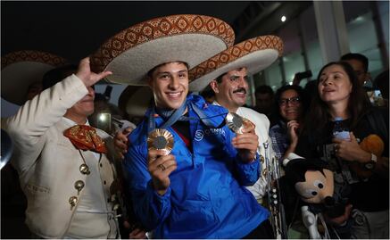 Osmar Olvera y su emotivo recibimiento en México tras su destacada participación en París 2024