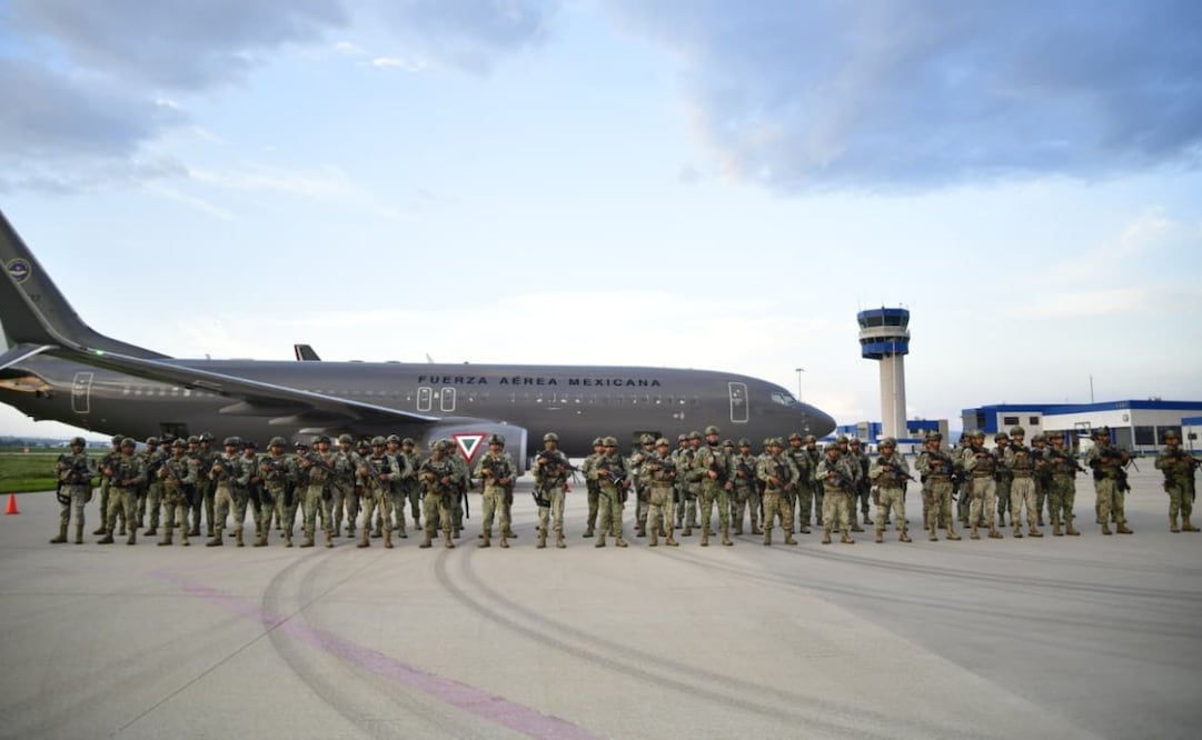 Envían 100 elementos de fuerzas especiales a Zacatecas; intesifican seguridad  tras mulitihomicidio. Foto: Especial