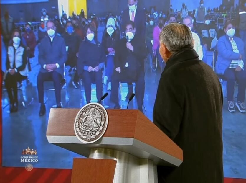 La mañanera de AMLO, 12 de enero, minuto a minuto