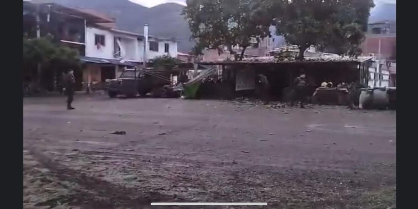 Carrobomba en Nariño. Foto:
Cortesía