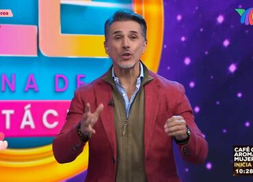 Sergio Mayer debuta como conductor de espectáculos en "Venga la alegría"