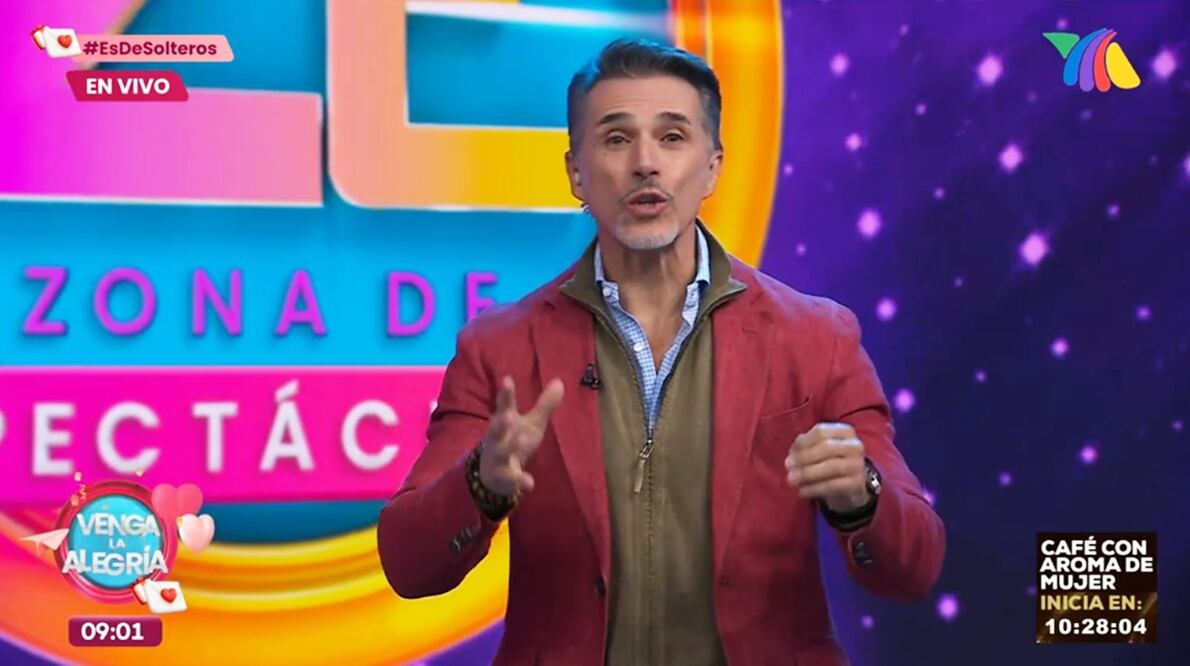 Sergio Mayer se convirtió en el más reciente invitado a conducir "Venga la alegría".
Foto: TV Azteca