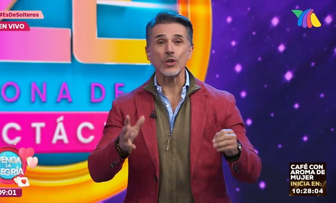 Sergio Mayer se convirtió en el más reciente invitado a conducir "Venga la alegría".
Foto: TV Azteca
