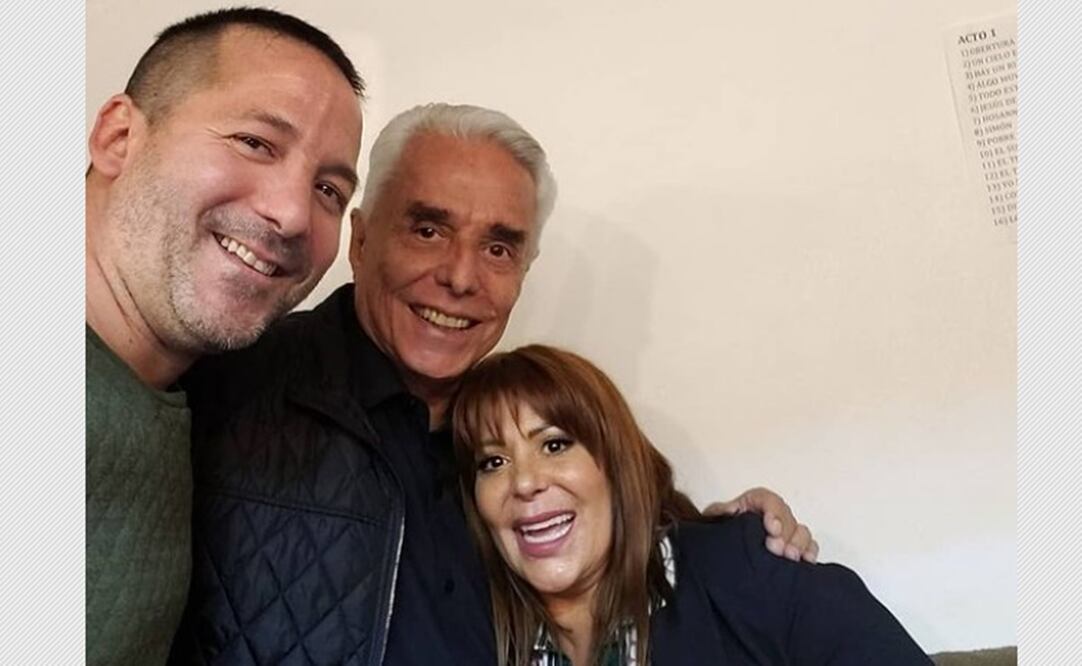 Luis Enrique Guzmán, Enrique Guzmán y Alejandra Guzmán. Foto: Instagram Luis Enrique Guzmán