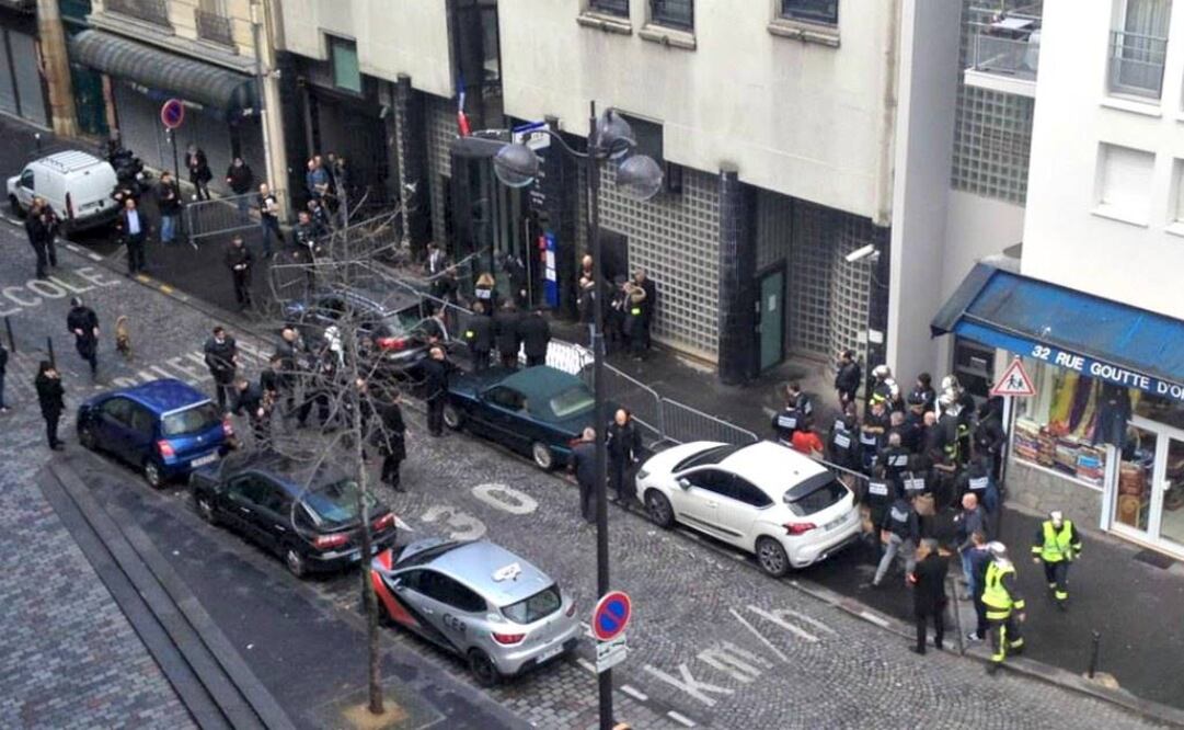 El hombre fue abatido cuando se dirigía en la comisaría de la “Goutte d’or” del distrito 18, norte, de la capital francesa. Foto: Reuters