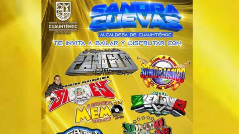 Sandra Cuevas invita a "Guerra de Sonideros" en la explanada de la Cuauhtémoc  