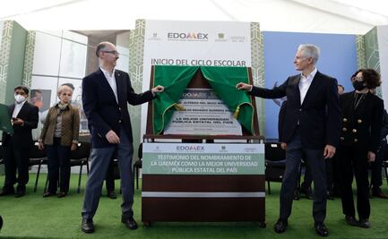 Del Mazo reconoce a la UAEMex por su nombramiento como la mejor universidad pública estatal