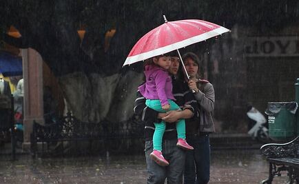 Pronostican lluvias en estados del centro y sur del país