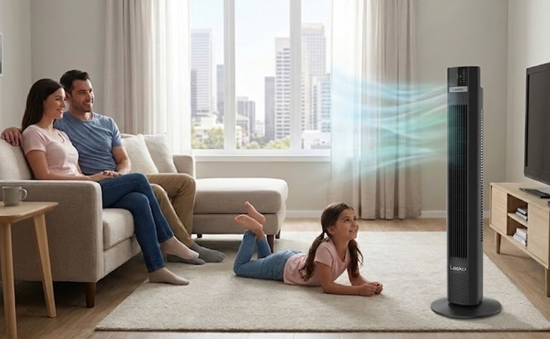 Conoce el ventilador eficaz para la temporada de calor. Foto: IA