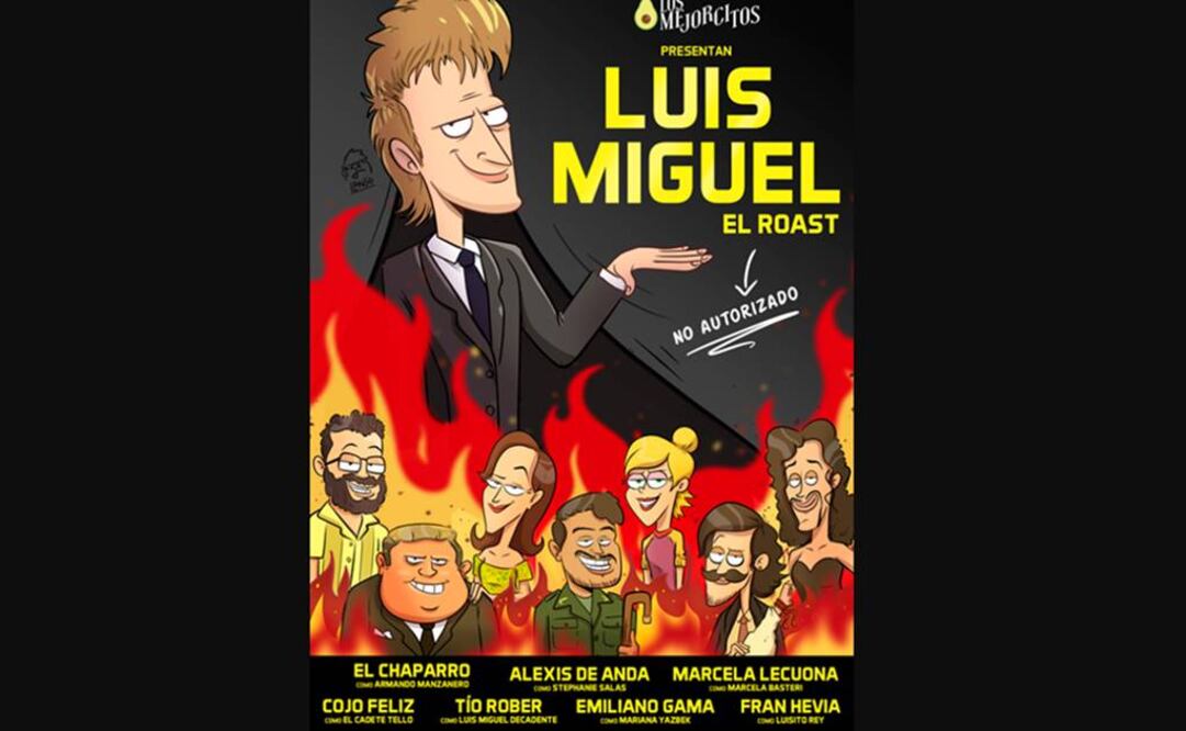 Algunos standuperos se pondrán en el papel de personajes de la serie de Luismi Foto: Tomada de Facebook