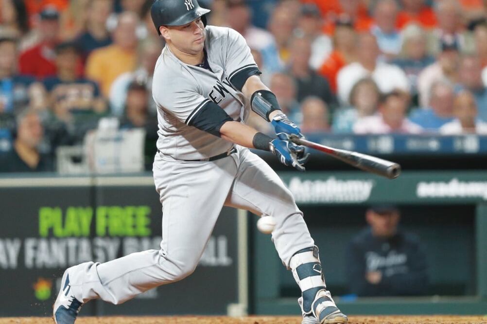 El Gary conectó su octavo HR del año. El segundo en el noveno inning. (Bob Levey. AFP)