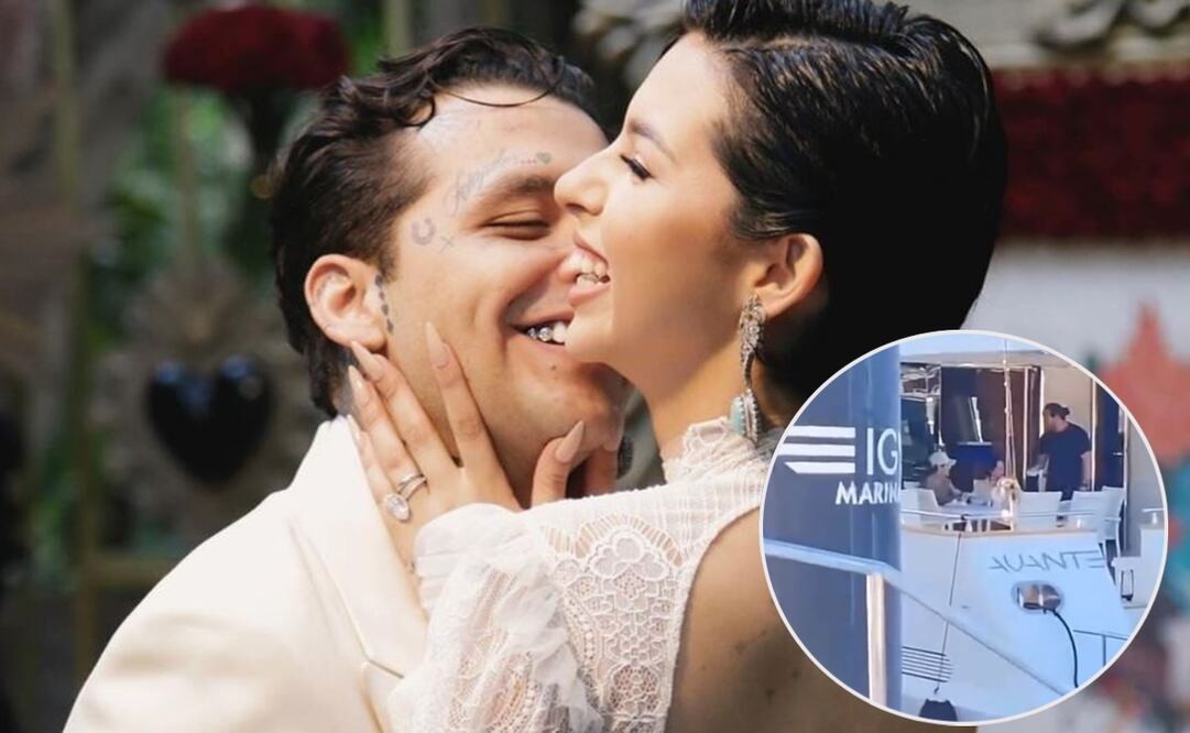 Christian Nodal y Ángela Aguilar. Foto: Redes sociales