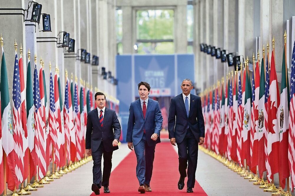 El presidente Peña Nieto advierte que el aislamiento no es la ruta para el país, pues la relación con Estados Unidos y Canadá genera importantes beneficios (PRESIDENCIA)
