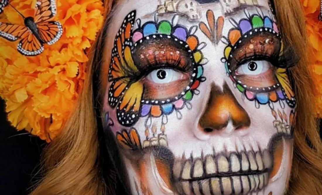 Siguiendo estos pasos podrás retirar tu maquillaje de catrina sin resecar tu piel. Foto: Instagram @victoriastefanfx