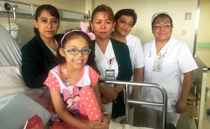 "​Estoy contenta de irme a casa": Mariana, niña operada durante sismo