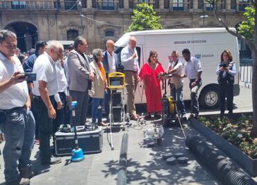 Atenderán más de 4 mil fugas subterráneas en CDMX; se recuperará agua equivalente a 10 pozos, estiman autoridades