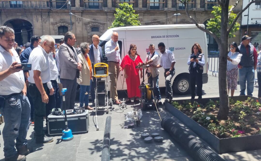 Atenderán más de 4 mil fugas subterránas en CDMX; equivalente a 10 pozos de agua. Foto: Frida Sánchez