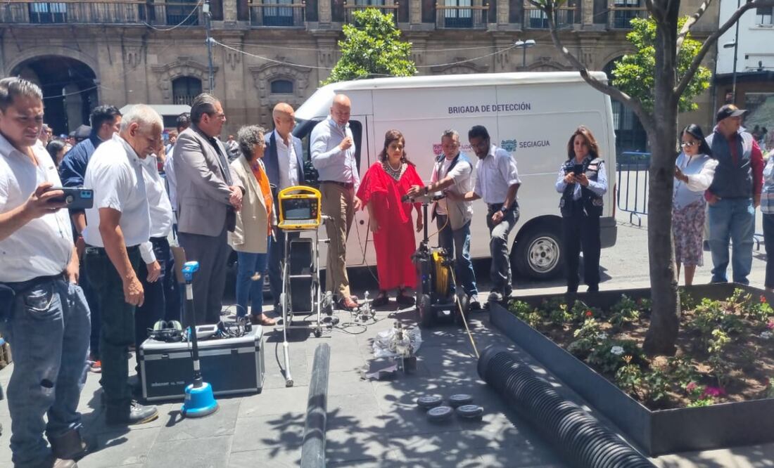 Atenderán más de 4 mil fugas subterránas en CDMX; equivalente a 10 pozos de agua. Foto: Frida Sánchez