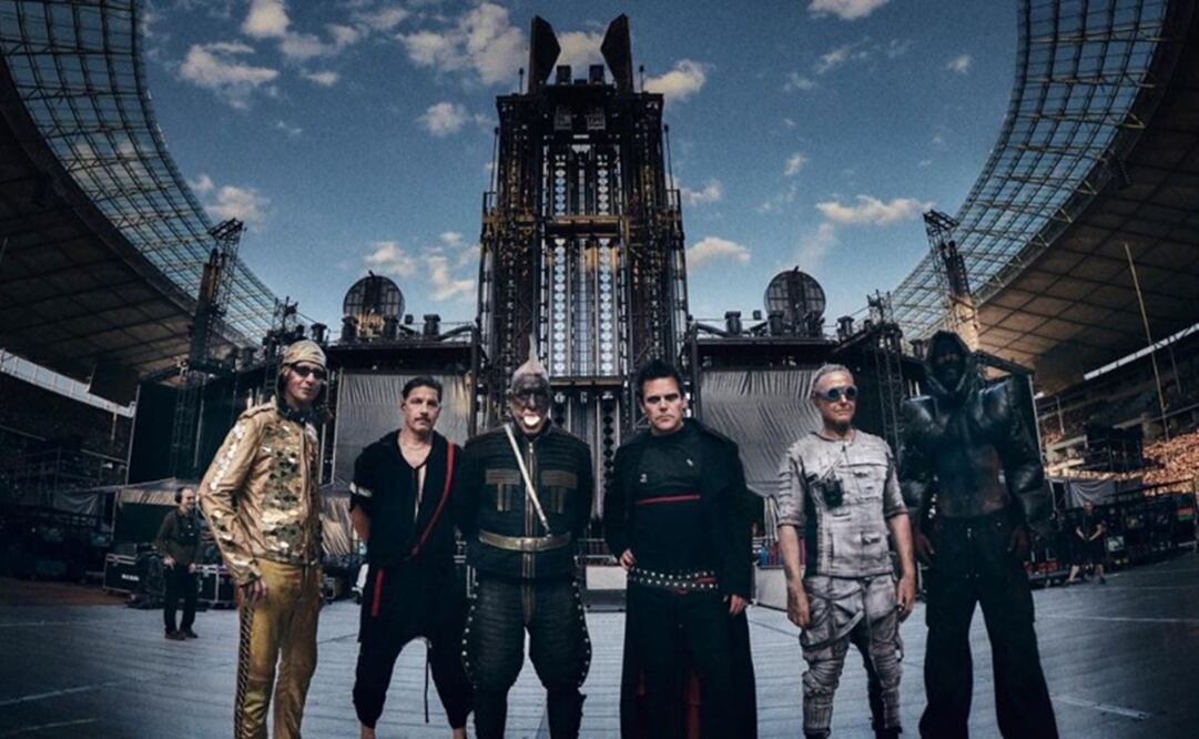 Rammstein. Foto: Instagram oficial.