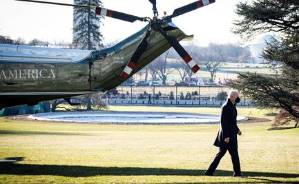 Biden estuvo en contacto con un positivo a Covid en avión presidencial