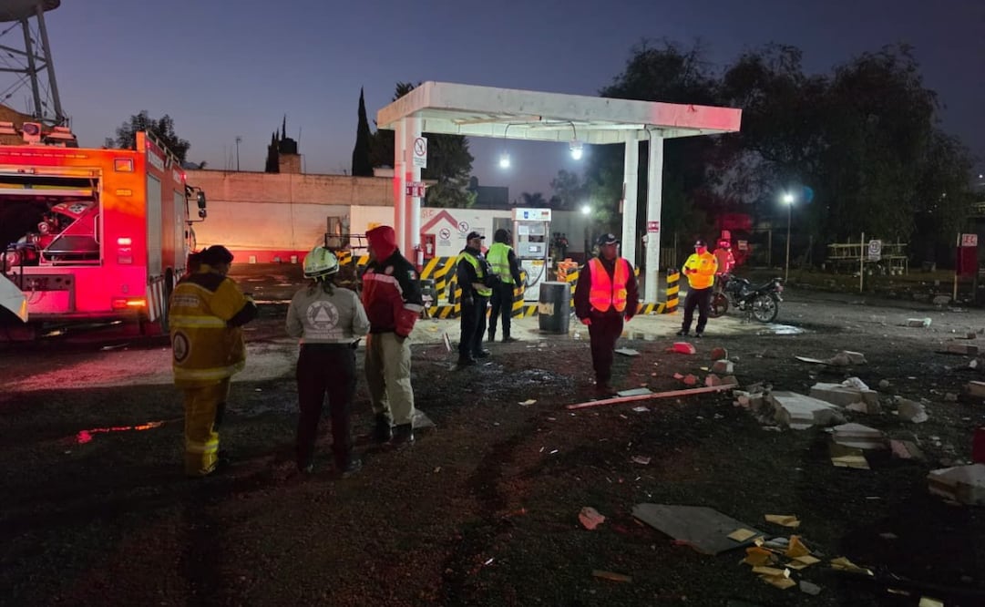 Explosión en Chalco deja un lesionado y daños a tres locales. Foto: especial