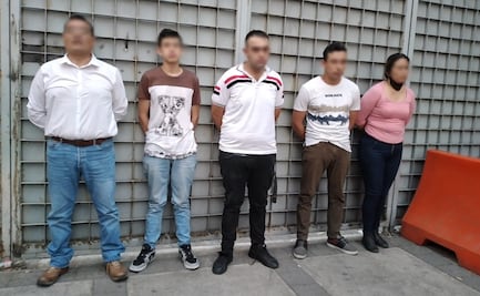 Detienen a presuntos integrantes de La Unión Tepito en Eje Central 