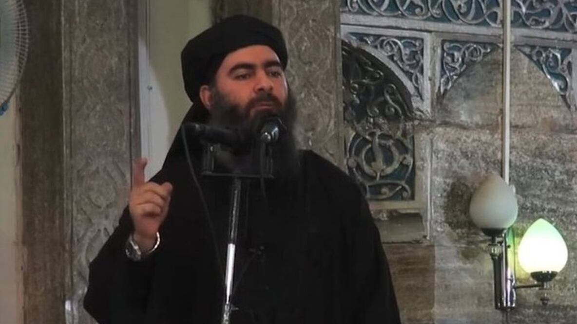 Al Baghdadi anunció la creación de un "califato" desde la ciudad iraquí de Mosul en 2014 (Foto: AFP)