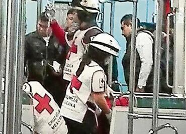 Disparo en el Metro provoca caos