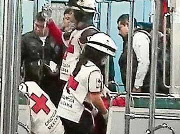 Disparo en el Metro provoca caos